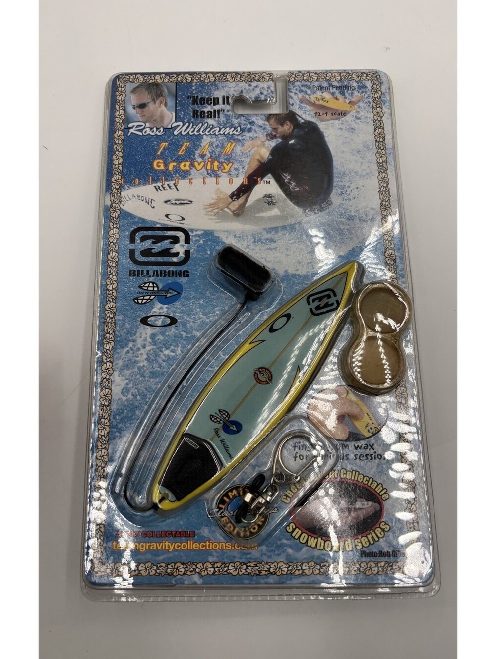 Damien Hobgood Team Gravity Collections Slash Limited Finger Surfboard NEW!!!!